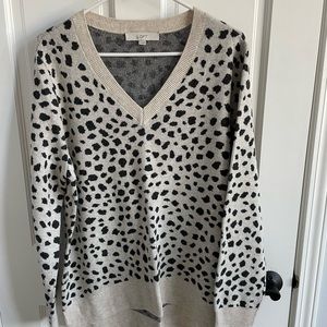 New women’s Loft sweater